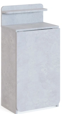 Стол для компьютера Сокол СП-19 складн. столешница ЛДСП бетон каркас хром (00-00015992)