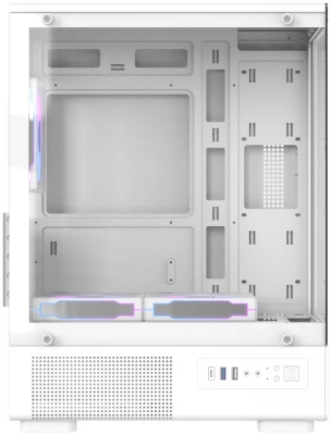 Корпус Formula Crystal Z1CM Plus AR v2 белый без БП mATX 2x120mm 1xUSB2.0 1xUSB3.0 audio bott PSU