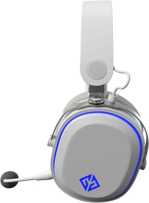 Наушники с микрофоном GMNG GG-HS405W белый мониторные BT/Radio/3.5mm оголовье (1899880)