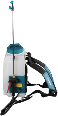Опрыскиватель Makita DUS158Z аккум. ранц. 15л белый/бирюзовый