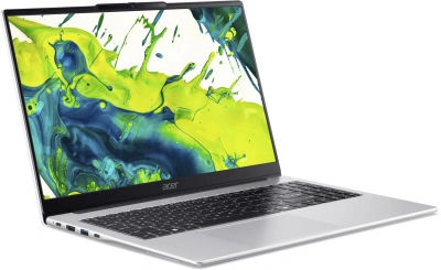 Ноутбук Acer Aspire Lite AL16-74P-74UH Core Ultra 7 155H 16Gb SSD512Gb Intel Arc 16" IPS WUXGA (1920x1200) без ОС silver WiFi BT Cam 5100mAh (NX.X5CCD.002)