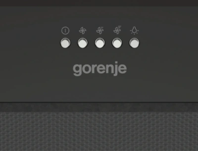 Вытяжка встраиваемая Gorenje BHI626E6B черный управление: кнопочное (1 мотор)