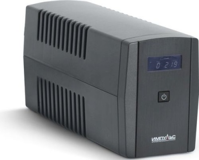Источник бесперебойного питания Импульс Юниор Смарт 800 480Вт 800ВА черный