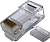 Коннектор Lanmaster (TWT-PL45-8P8C-V) кат.5E RJ45 прозрачный (упак.:100шт)
