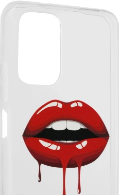 Чехол (клип-кейс) BoraSCO для Xiaomi Redmi Note 10/10S ArtWorks прозрачный/рисунок (51606)