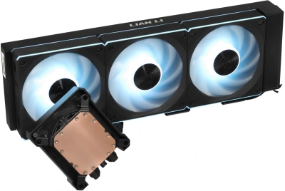 Система водяного охлаждения Lian-Li HydroShift II LCD-S 360CL ARGB Soc-AM5/AM4/1700/1851 черный 4-pin 30dB Al LCD Ret (G89.GHS2LCDS36CB.R0)