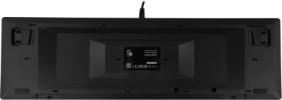 Клавиатура A4Tech B800 механическая серый/черный USB for gamer LED (B800 (NETBEE)) кабель 1.8м