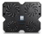 Подставка для ноутбука Deepcool Multi Core X6 (DP-N422-MCX6) 15.6" 380x295x24мм 30.9дБ 2xUSB 4x 900г черный