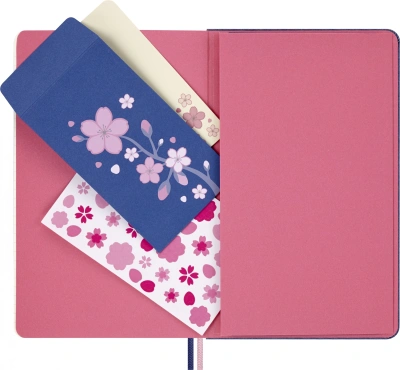 Набор Moleskine Limited Edition Sakura блокнот 2шт/карандаш 4 шт Large
