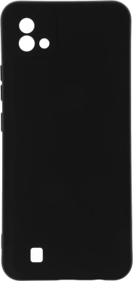 Чехол (клип-кейс) DF для Realme C20/C11 (2021) rmOriginal-10 черный (DF RMORIGINAL-10 (BLACK))