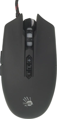 Мышь A4Tech Bloody Q80 черный оптическая 6200dpi USB 8but (Q80 BLACK)
