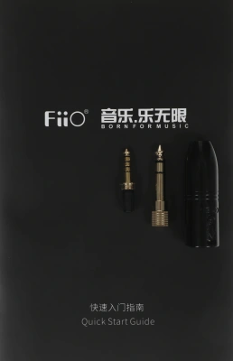 Наушники мониторные Fiio FT3 3м черный проводные оголовье