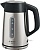 Чайник электрический Bosch TWK4P 1.7л. 2400Вт нержавеющая сталь/черный корпус: металл/пластик (TWK4P440)