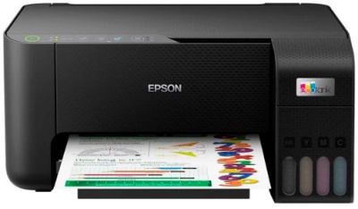МФУ струйный Epson L3250 (C11CJ67508/503/418/405/408/412) A4 WiFi черный