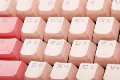 Клавиатура A4Tech S87 Energy механическая розовый USB for gamer LED (S87 USB ENERGY PINK) кабель 1.8м