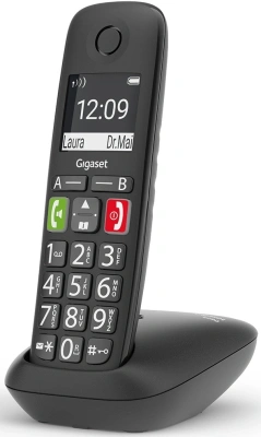 Р/Телефон Dect Gigaset E290 черный АОН
