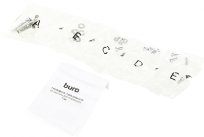 Кронштейн для телевизора Buro TLS0 черный 20"-29" макс.15кг настенный наклон