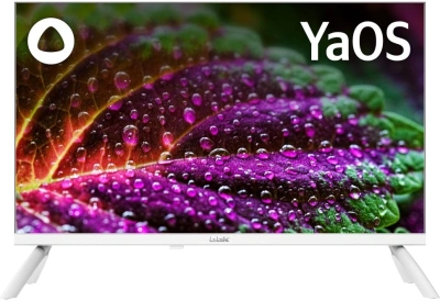 Телевизор LED BBK 24" 24LEX-7245/TS2C (W) Яндекс.ТВ Frameless белый HD 60Hz DVB-T2 DVB-C DVB-S2 USB WiFi Smart TV (RUS)