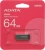 Флеш Диск A-Data 64GB UR350 UR350-64G-RSR/BK USB3.2 серебристый/черный Флеш Диск A-Data 64GB UR350 UR350-64G-RSR/BK USB3.2 серебристый/черный
