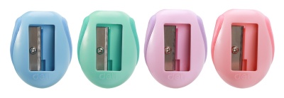 Точилка для карандашей ручная Deli MiYou EH550 1 отверстие пластик ассорти туба