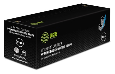 Картридж лазерный Cactus CS-CF533A-MPS CF533X пурпурный (2700стр.) для HP CLJ Pro M154a/M154nw/MFP M180n/M180nw/M181fw