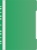 Папка-скоросшиватель Бюрократ PS-P20GRN A4 прозрач.верх.лист боков.перф. пластик зеленый 0.12/0.16