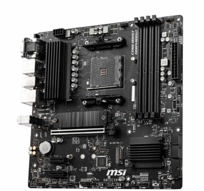 Материнская плата MSI B550M PRO-VDH Soc-AM4 AMD B550 4xDDR4 mATX AC`97 8ch(7.1) GbLAN RAID+VGA+HDMI+DP