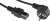 Шнур питания Lanmaster LAN-PP13/SHA-1.5-BK C13-Schuko проводник.:3x0.75мм2 1.5м 220В 10А черный