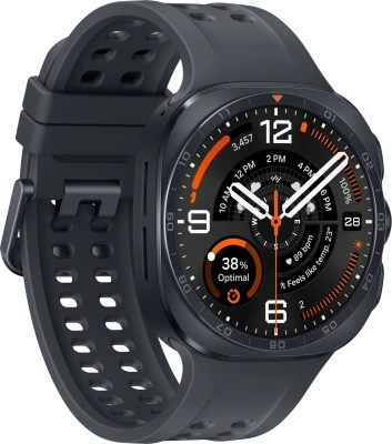 Смарт-часы Samsung Galaxy Watch Ultra2 47мм 1.5" AMOLED корп.черный рем.черный разм.брасл.:145-205мм (SM-L715FZKACAU)
