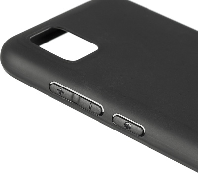 Чехол (клип-кейс) BoraSCO для Honor 9S Silicone Case черный (38857)