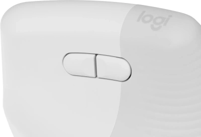 Мышь Logitech Lift белый оптическая 4000dpi silent беспров. BT/Radio USB для ноутбука 5but (910-006486)