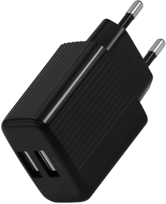 Сетевое зар./устр. Buro BUWE1 10.5W 2.1A 2xUSB универсальное черный (BUWE10S200BK)
