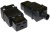 Вилка Lanmaster LAN-IEC-320-C19 IEC 60320 C19 16A 250V black