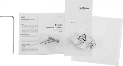 Камера видеонаблюдения IP Dahua DH-IPC-HDW3241EMP-S-0280B-S2 2.8-2.8мм цв. корп.:белый