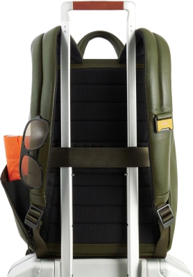 Рюкзак мужской Piquadro Russel CA6766W137/VE2 хаки натур.кожа