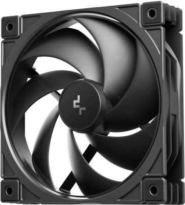 Вентилятор для корпуса Deepcool FD12 V2 120х120x25 черный 4-pin 35.6дБ (R-FD12V2-BKNPN1-G) Ret