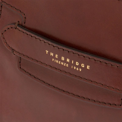 Сумка женская The Bridge Lucrezia 04190601/14 коричневая натур.кожа