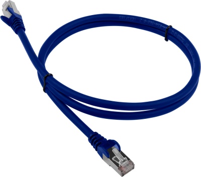Патч-корд Lanmaster LAN-PC45/S6-5.0-BL FTP RJ-45 вил.-вилка RJ-45 кат.6 5м синий LSZH