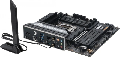 Материнская плата Asus TUF GAMING B860M-PLUS WIFI Soc-1851 Intel B860 4xDDR5 mATX AC`97 8ch(7.1) 2.5Gg RAID+HDMI+DP