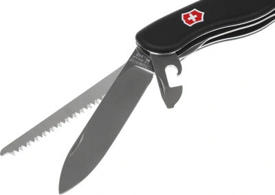 Нож перочинный Victorinox Forester (0.8363.3) 111мм 12функц. черный карт.коробка