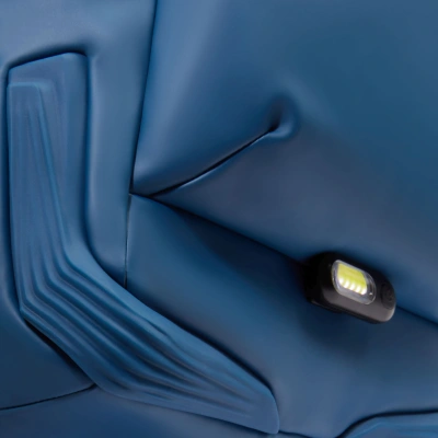 Рюкзак Piquadro Corner 2.0 CA6291C2OW/AV роллтоп серо-голубой полиуретан/полиэстер