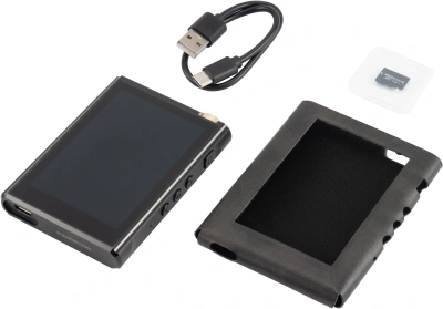 Плеер Hi-Fi Flash Digma Pro XT7 черный/золотистый/3.5"/microSD/microSDHC