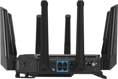 Роутер беспроводной Asus GT-BE19000 BE19000 100/1000/10000BASE-T черный