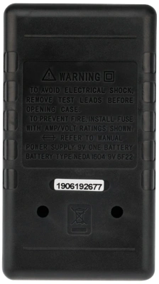 Мультиметр PROconnect M838 DT838 цифровой черный (13-3013)