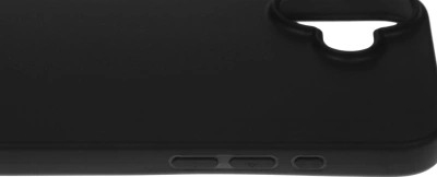 Чехол (клип-кейс) BoraSCO для Apple iPhone 16 Plus Silicone Case черный (73521)