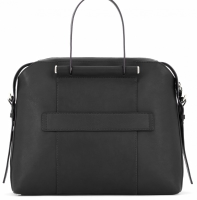 Сумка женская Piquadro Circle CA4577W92/N с отделением для ноутбука 14" черная натур.кожа