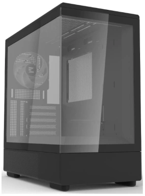 Корпус Zalman P10 черный без БП mATX 6x120mm 2x140mm 1xUSB3.0 audio bott PSU