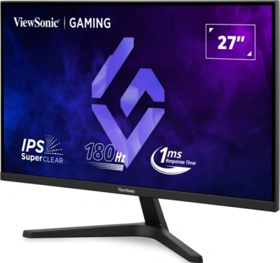Монитор ViewSonic 27" VX27G1-HD черный IPS LED 16:9 HDMI матовая 300cd 178гр/178гр 1920x1080 180Hz DP FHD 3.5кг