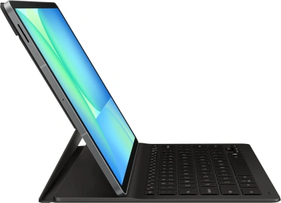 Чехол-клавиатура Samsung для Samsung Galaxy Tab S10 FE+ Book Cover Keyboard Slim поликарбонат/полиуретан черный (EF-DX620UBRGRU)
