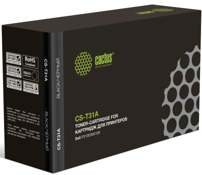 Картридж лазерный Cactus T31A CS-T31A черный (2000стр.) для Deli P3100/M3100